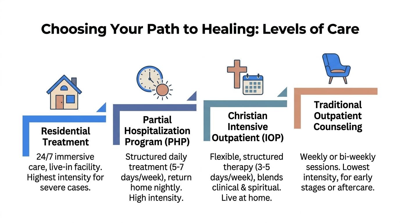 Choosing your path to healing and levels of care