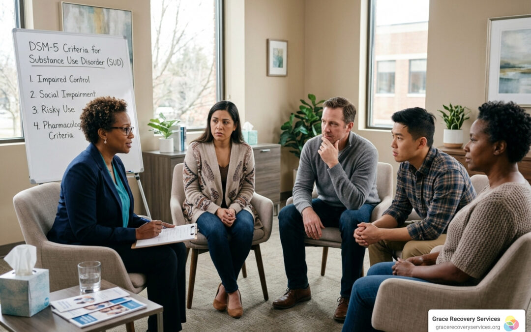 11 criteria for substance use disorder