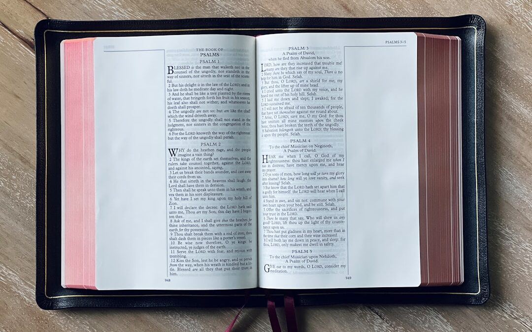 Scripture and Sobriety