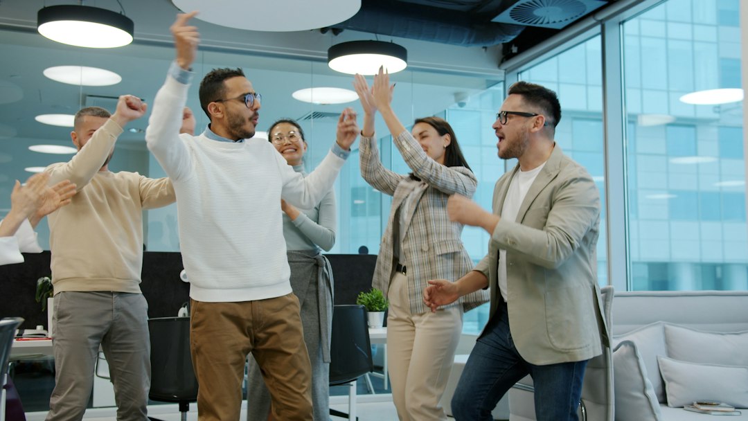 supportive workplace team
